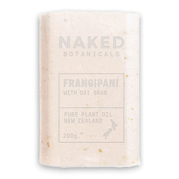 Naked Botanicals Frangipani with Oat BranSoap 200g